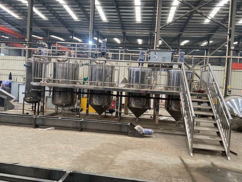 日处理60T动物油熬练生产线